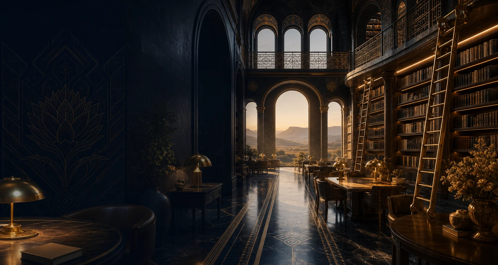 The Royal Library inside My Empire