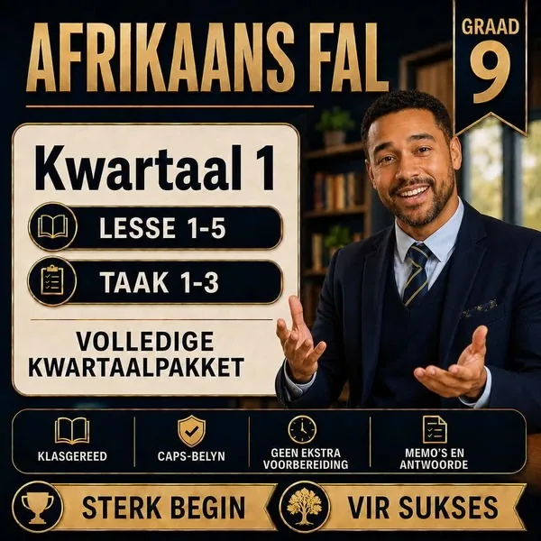 Grade 9 Afrikaans FAL - Term 1
