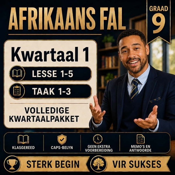 Grade 9 Afrikaans FAL - Term 1