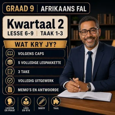 Grade 9 Afrikaans FAL - Term 2 image 2