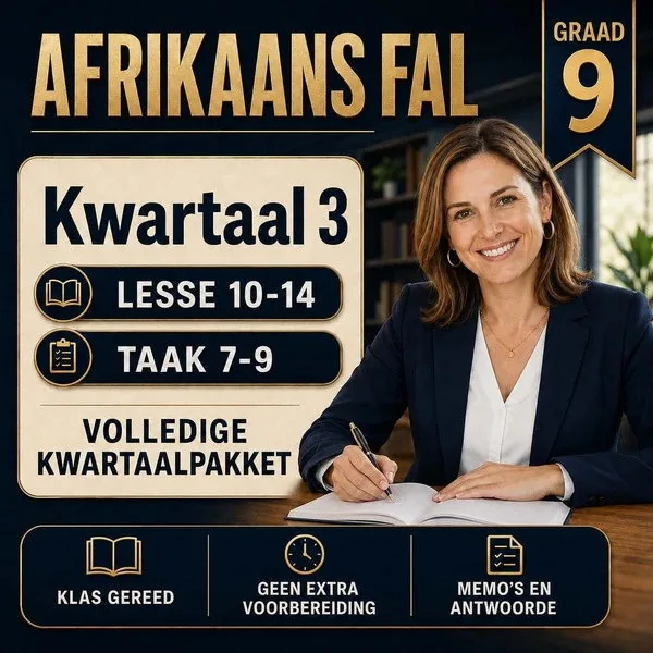 Grade 9 Afrikaans FAL - Term 3