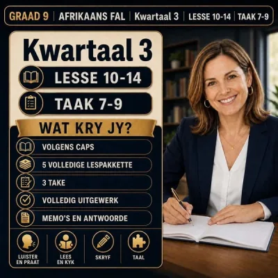 Grade 9 Afrikaans FAL - Term 3 image 2