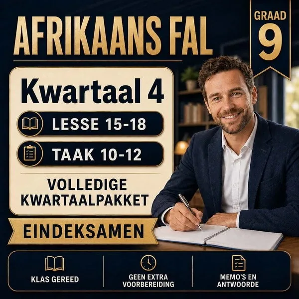Grade 9 Afrikaans FAL - Term 4